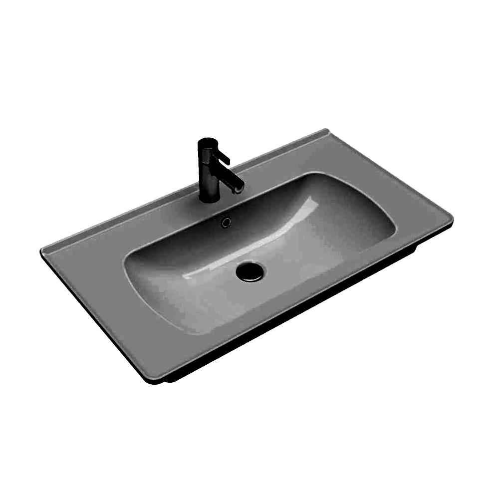 Seramiksan Saturn Flat Lavabo Beyaz 80Cm