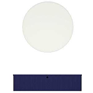  Neus Led Aynalı Banyo Dolabı Seti Lacivert