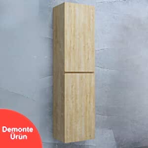  Alpu-Alba Soft Boy Dolabi Safir Meşe 35 Cm