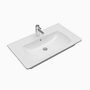  Seramiksan Saturn Flat Lavabo Beyaz 80Cm