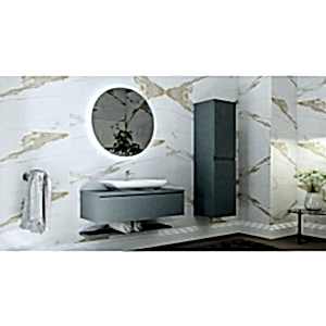  Flat Laq Banyo Boy Dolap 35 Cm Beyaz
