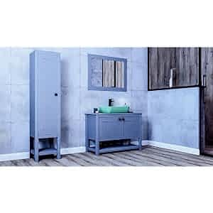  Riga Clas Banyo Boy Dolap 40 Cm Antrasit