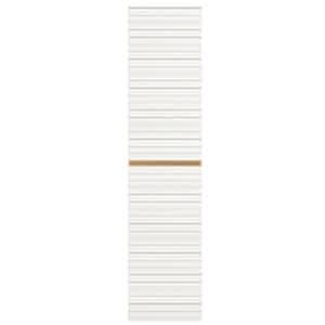  Line Banyo Boy Dolap 35 Cm S.Meşe-Beyaz