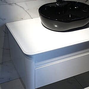  Lusso Aynalı Banyo Dolabı Seti Beyaz