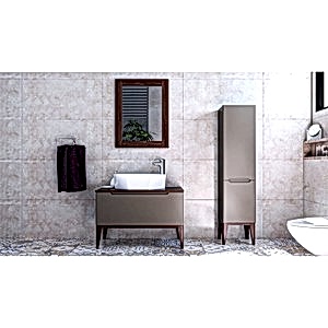  Yusa Banyo Boy Dolap 40 Cm Antrasit