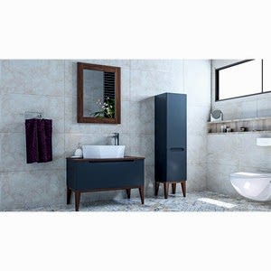  Yusa Banyo Boy Dolap 40 Cm Antrasit