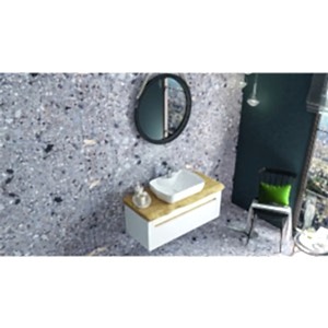  Natur Banyo Boy Dolap 35 Cm Antrasit