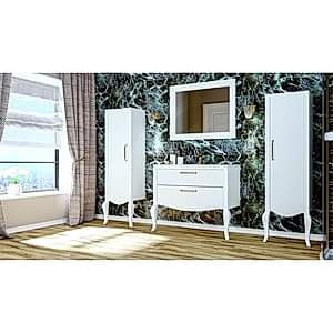  Atlas Banyo Boy Dolap 40 Cm Beyaz