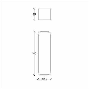  Dendro Banyo Boy Dolap 43 Cm Meşe-Antrasit