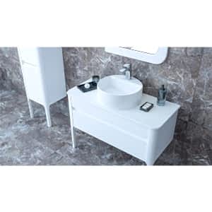 Lusso Banyo Boy Dolap 40 Cm Beyaz