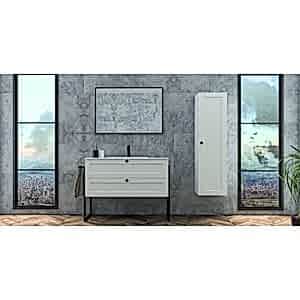  İcon Banyo Boy Dolap 35 Cm Beyaz